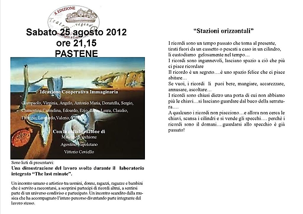 X Stazioni orizzontali